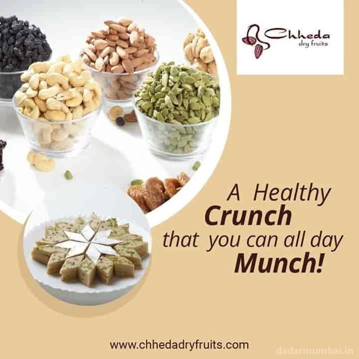 Chheda Dry Fruits - Order Best Quality Dry Fruits Online, Order Fresh Sweets Online, Order Fresh Snacks Online, Order Chocolate Gift Set Photo 5